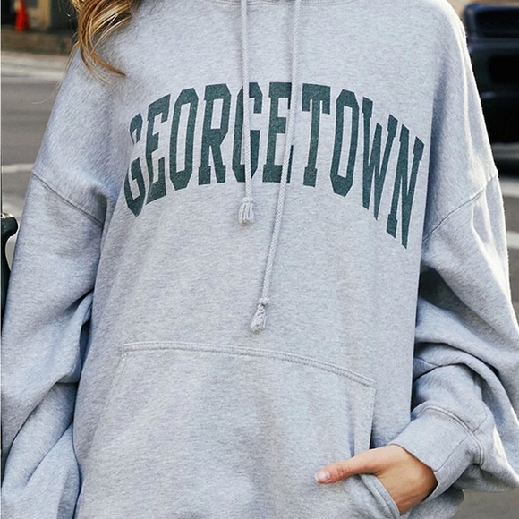 Brandy Melville Tops - NWOT John Galt Georgetown Oversized Hoodie